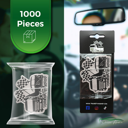 Custom Printed  Air Freshener with  Your Logo and paper Holder - FREE SHIPPING WORLDWIDE