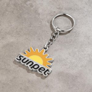 500 llaveros de piel sintética personalizables con impresión de logotipo a todo color