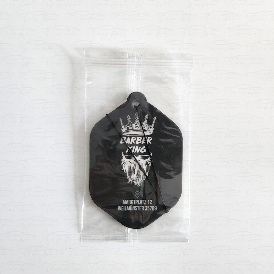 
Bulk order of custom car air fresheners featuring company logo, perfect for brand visibility and marketing.
