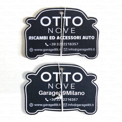 
Bulk order of custom car air fresheners featuring company logo, perfect for brand visibility and marketing.
